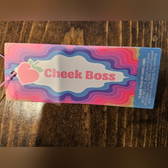 Cheek Boss No Show Cheekies panties - size XL. Color - Star Swirl - Picture 6 of 8